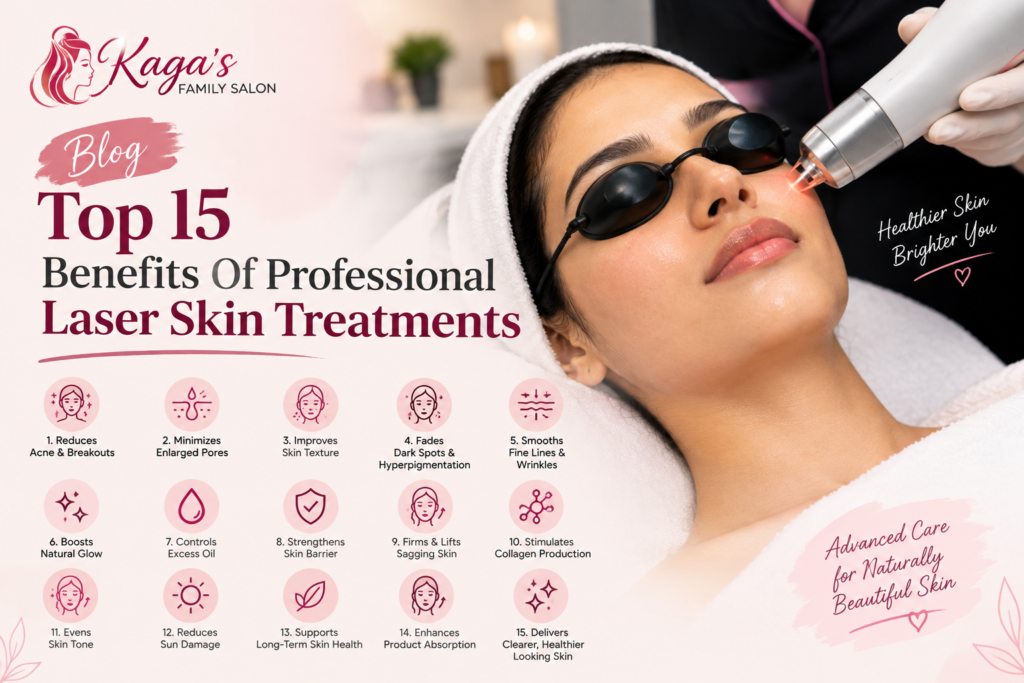 Top 15 Benefits Of Professional Laser Skin Treatments